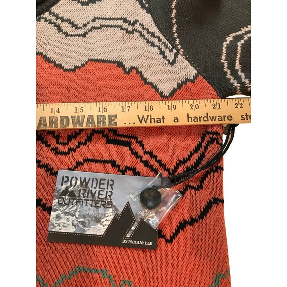 Powder River Outfitters Southwestern Desert‎ Cactus Collar Cardigan Sweater L - Picture 13 of 16